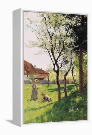 April in the Meadows-William Bartlett-Framed Premier Image Canvas