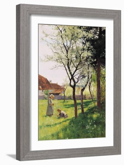 April in the Meadows-William Bartlett-Framed Giclee Print