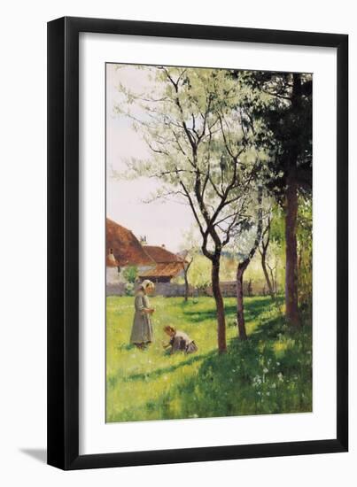 April in the Meadows-William Bartlett-Framed Giclee Print