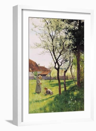 April in the Meadows-William Bartlett-Framed Giclee Print