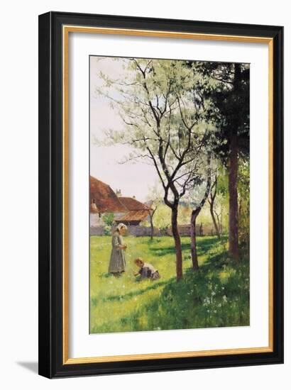 April in the Meadows-William Bartlett-Framed Giclee Print