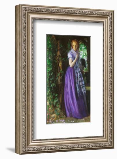April Love, ca. 1855-Arthur Hughes-Framed Art Print