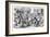 April - Low Sunday, 19th Century-George Cruikshank-Framed Giclee Print