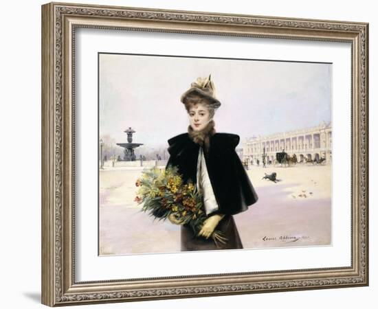 April Morning, 1894-Louise Abbema-Framed Giclee Print