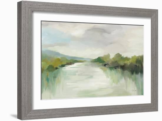 April River Light-Silvia Vassileva-Framed Art Print