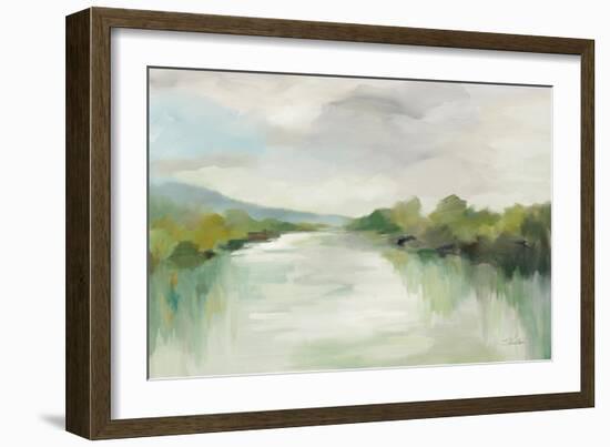 April River Light-Silvia Vassileva-Framed Art Print