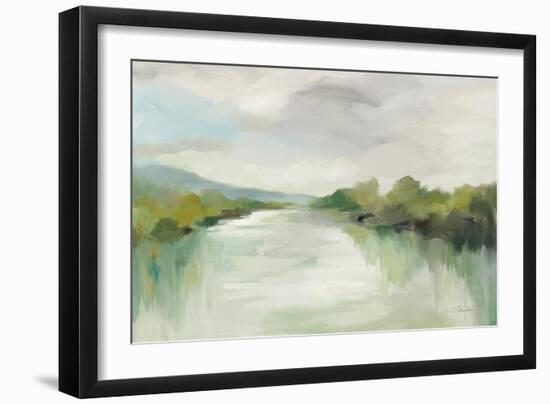 April River Light-Silvia Vassileva-Framed Art Print