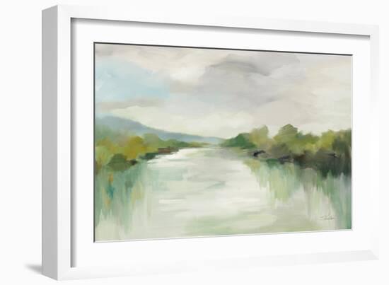 April River Light-Silvia Vassileva-Framed Art Print