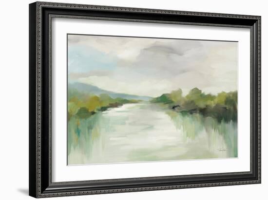 April River Light-Silvia Vassileva-Framed Art Print