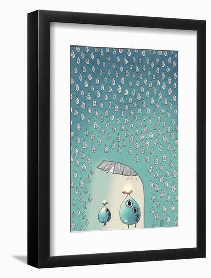 April Shower, 2012-Yoyo Zhao-Framed Photographic Print