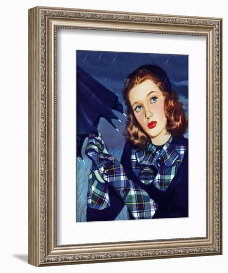 "April Shower," April 8, 1944-Alex Ross-Framed Giclee Print