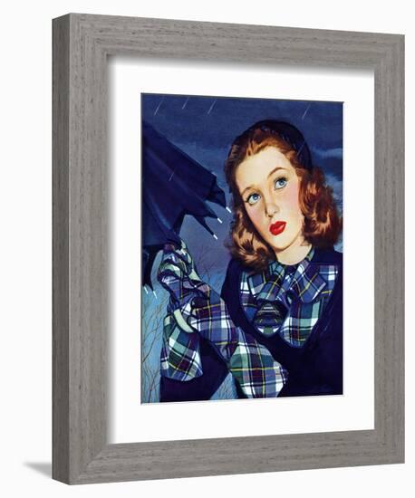 "April Shower," April 8, 1944-Alex Ross-Framed Giclee Print