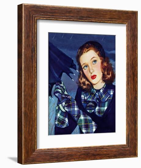 "April Shower," April 8, 1944-Alex Ross-Framed Giclee Print