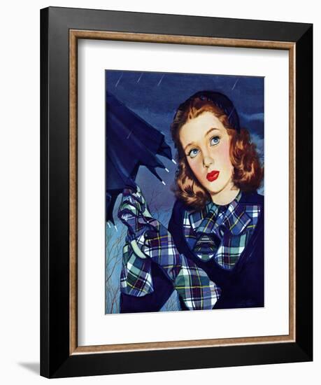 "April Shower," April 8, 1944-Alex Ross-Framed Giclee Print