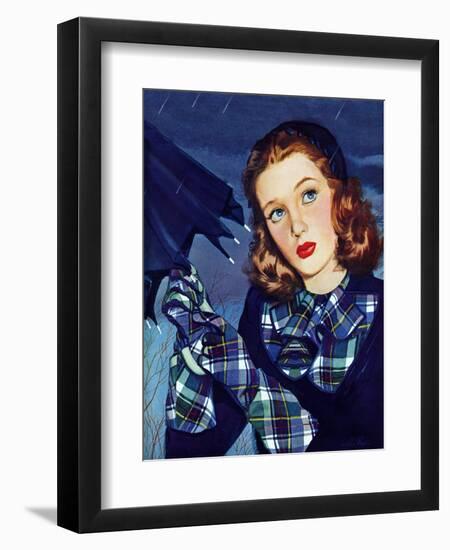 "April Shower," April 8, 1944-Alex Ross-Framed Giclee Print