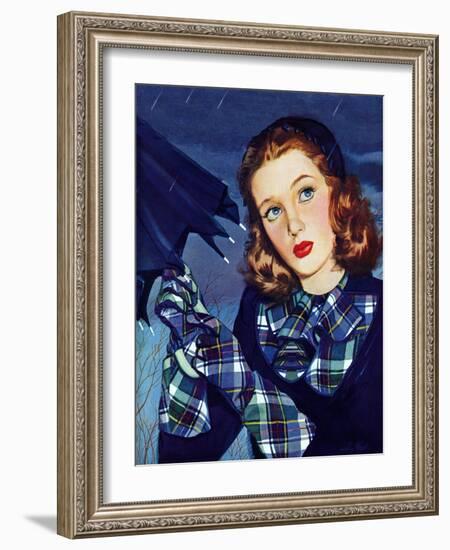 "April Shower," April 8, 1944-Alex Ross-Framed Giclee Print