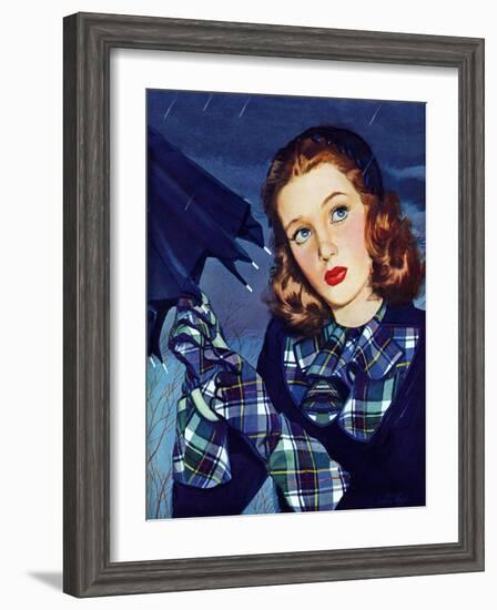 "April Shower," April 8, 1944-Alex Ross-Framed Giclee Print