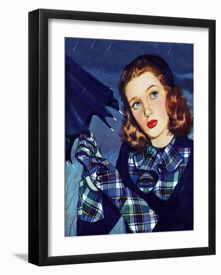 "April Shower," April 8, 1944-Alex Ross-Framed Giclee Print