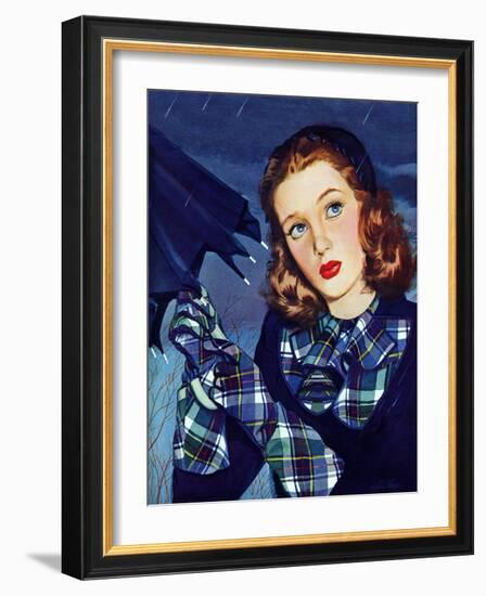 "April Shower," April 8, 1944-Alex Ross-Framed Giclee Print