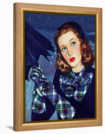 "April Shower," April 8, 1944-Alex Ross-Framed Premier Image Canvas