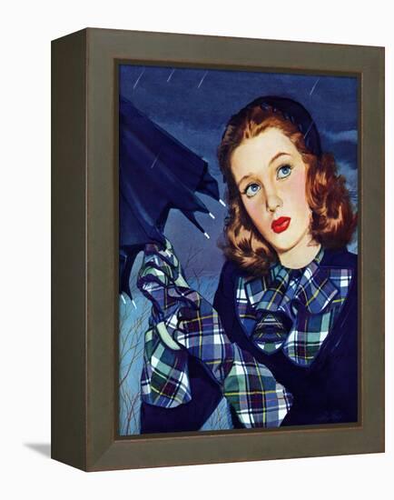 "April Shower," April 8, 1944-Alex Ross-Framed Premier Image Canvas