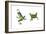 April Showers - Frogs-Peggy Harris-Framed Giclee Print