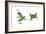 April Showers - Frogs-Peggy Harris-Framed Giclee Print