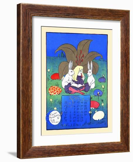 April-W.w. Denslow-Framed Art Print