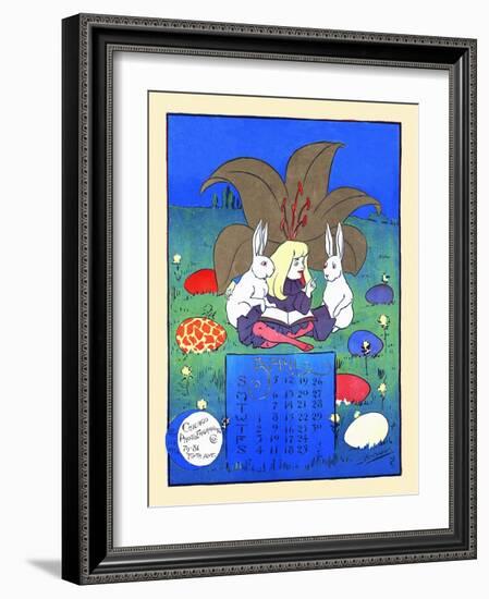 April-W.w. Denslow-Framed Art Print