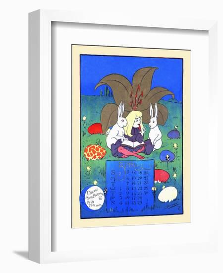 April-W.w. Denslow-Framed Art Print