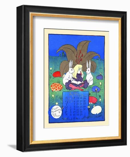 April-W.w. Denslow-Framed Art Print