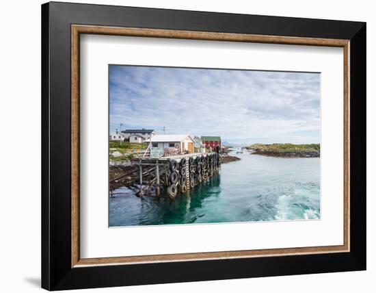 Aproaching A Small Harbor in Northern Norway-Lamarinx-Framed Photographic Print