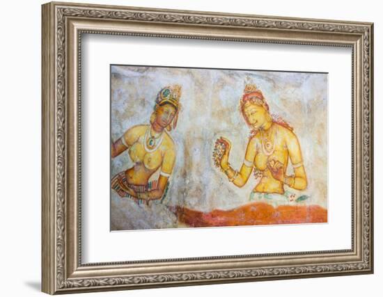 Apsara Frescoes-Matthew Williams-Ellis-Framed Photographic Print