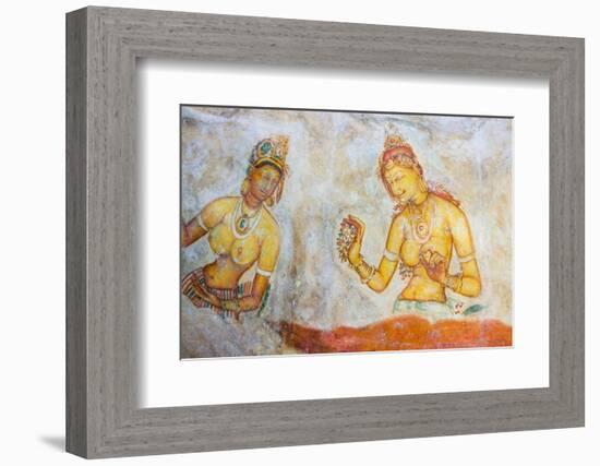 Apsara Frescoes-Matthew Williams-Ellis-Framed Photographic Print