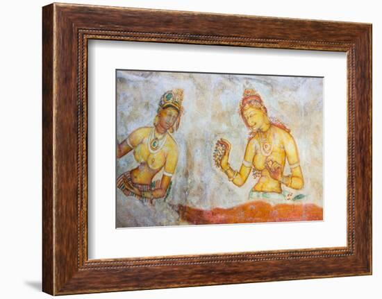 Apsara Frescoes-Matthew Williams-Ellis-Framed Photographic Print