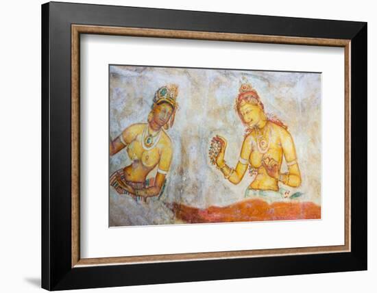 Apsara Frescoes-Matthew Williams-Ellis-Framed Photographic Print