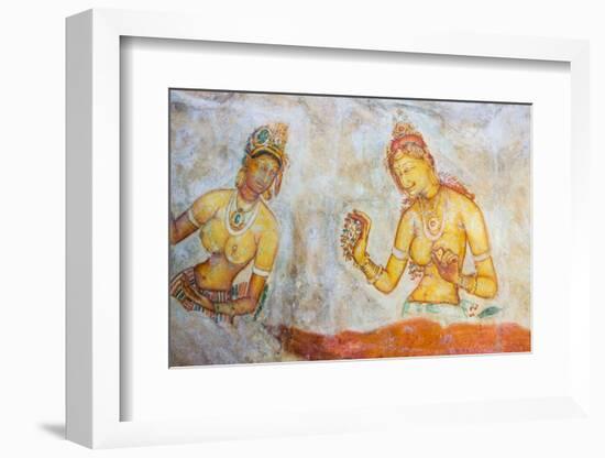 Apsara Frescoes-Matthew Williams-Ellis-Framed Photographic Print