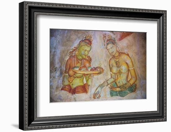 Apsara Frescoes-Matthew Williams-Ellis-Framed Premium Photographic Print