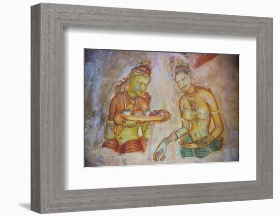 Apsara Frescoes-Matthew Williams-Ellis-Framed Photographic Print