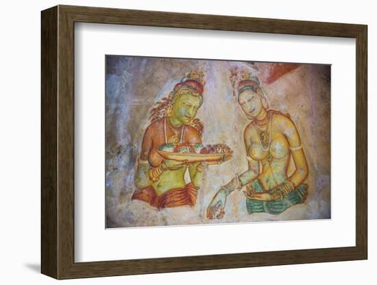 Apsara Frescoes-Matthew Williams-Ellis-Framed Photographic Print