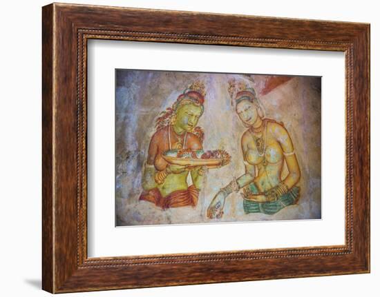 Apsara Frescoes-Matthew Williams-Ellis-Framed Photographic Print