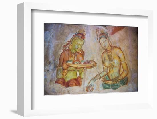 Apsara Frescoes-Matthew Williams-Ellis-Framed Photographic Print