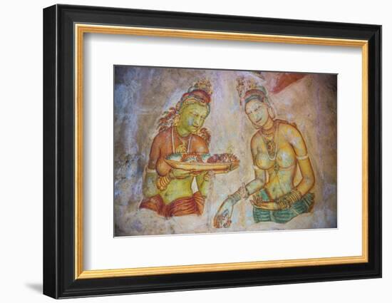 Apsara Frescoes-Matthew Williams-Ellis-Framed Photographic Print