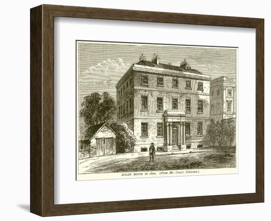 Apsley House in 1800-null-Framed Giclee Print