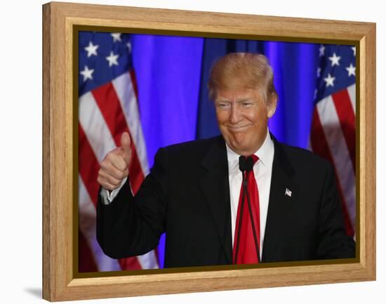 APTOPIX GOP 2016 Trump-Paul Sancya-Framed Premier Image Canvas