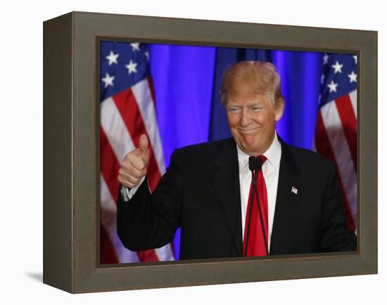 APTOPIX GOP 2016 Trump-Paul Sancya-Framed Premier Image Canvas