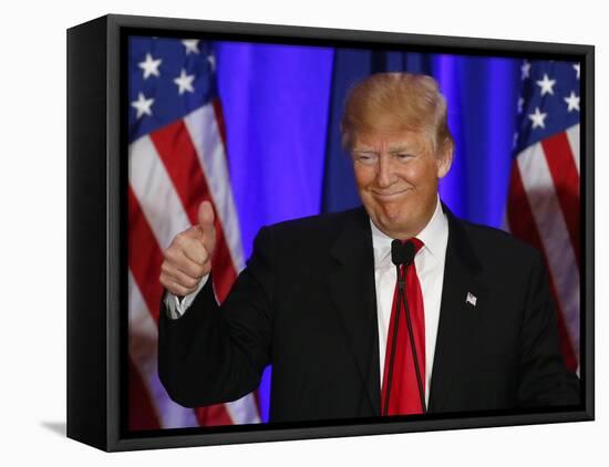 APTOPIX GOP 2016 Trump-Paul Sancya-Framed Premier Image Canvas