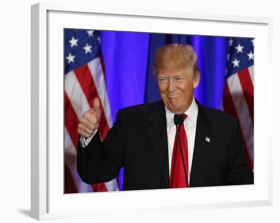 APTOPIX GOP 2016 Trump-Paul Sancya-Framed Photographic Print