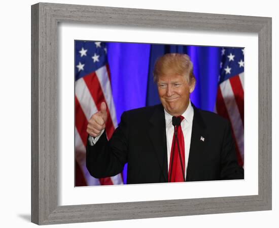 APTOPIX GOP 2016 Trump-Paul Sancya-Framed Photographic Print