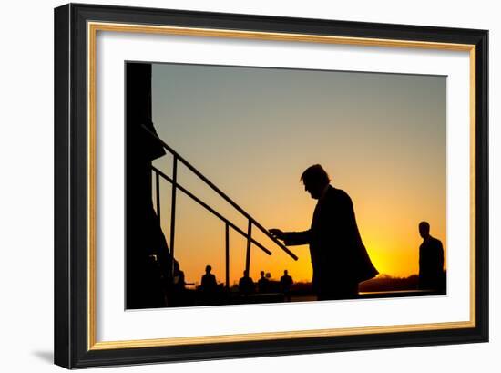 APTOPIX GOP 2016 Trump-Andrew Harnik-Framed Photographic Print